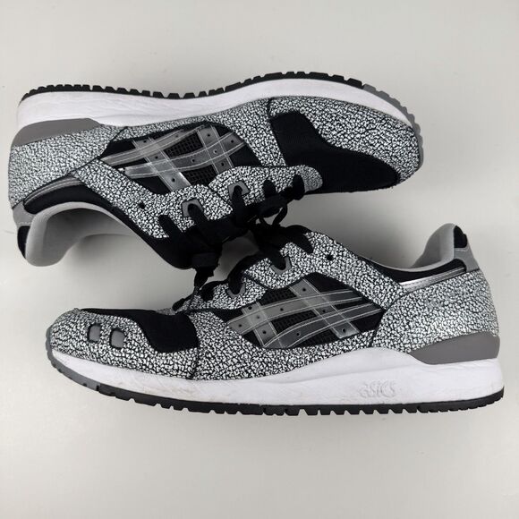 ASICS Gel-Lyte III Awake NY Mens Size 10 Black White Speckled 1201A742 Sneakers main image 5